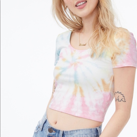 Tie dye ballet crop top: - Picture 7 of 9